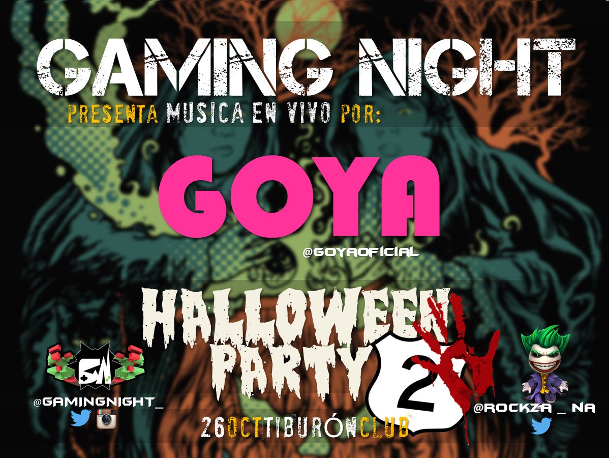 #HalloweenParty <a href="/TiburonClubBB/">Tiburón Club</a> HOY Tragos GRATIS para ellas, Videojuegos, PREMIOS cortesia @BeerhouseLcha y <a href="/cocktailtimeve/">@cocktailtimeve</a>