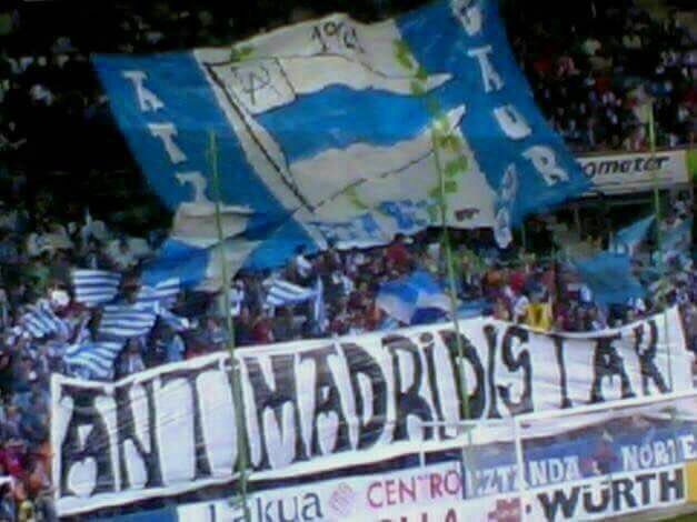 Atzo, gaur eta BETI ANTIMADRIDISTAK! #gureArbasoenKoloreak