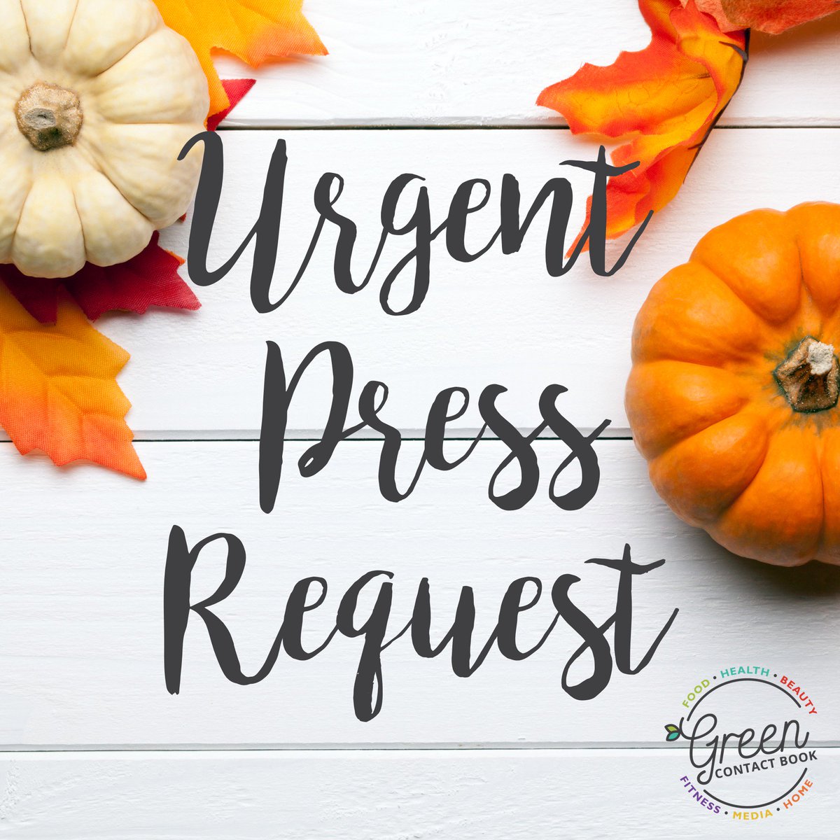 PRESS: Looking for new products &amp; experiences for Festive “Wellness Gift Guide” in Europe-wide magazine, due Friday: greencontactbook.com/requests/