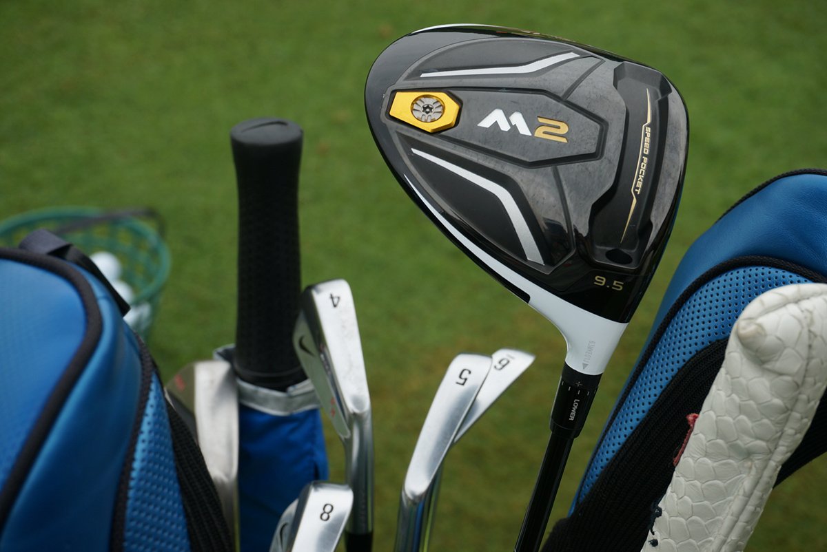 PGATour's tweet photo. Rory McIlroy is reportedly carrying the TaylorMade M2 driver 330 yards.

https://t.co/NTW8jqblNL https://t.co/vs7knEplrG