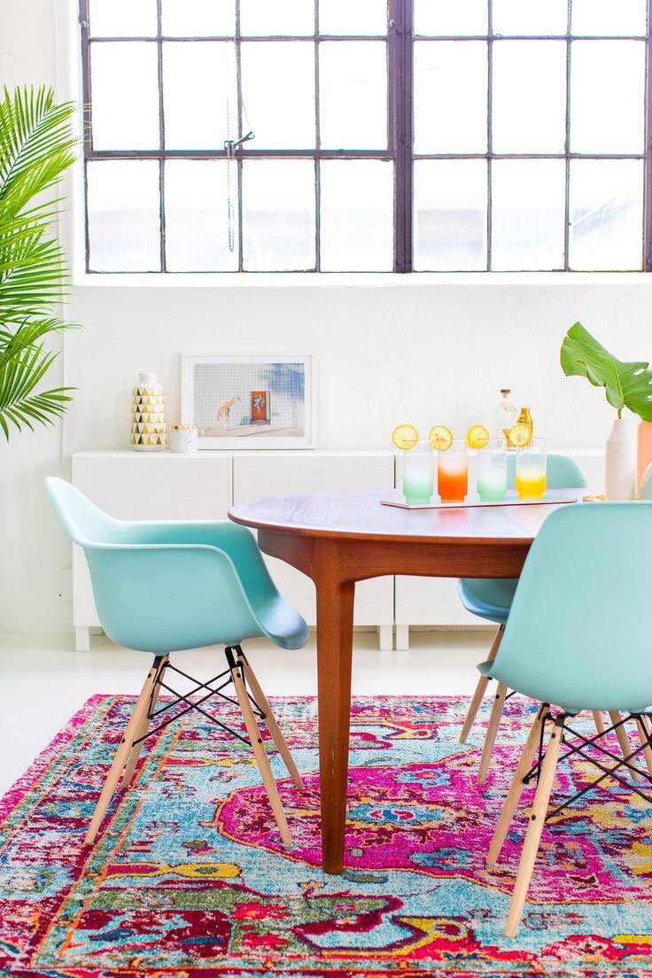 CarmelDecor's tweet photo. Choose colors that make you happy #homedecor #interiordesign #moderndecor #moderninteriordesign #diningroom #modernboho #bohochic https://t.co/6wsxWOg3v2