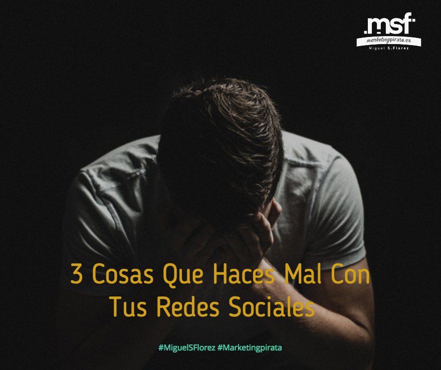 CursoComercios's tweet photo. Qué 3 cosas estás haciendo mal con tus #RedesSociales pensando que es lo correcto para que funcionen. 
Click aquí 👉  https://t.co/z1Gr5a53HW https://t.co/6b77DWJ1cL