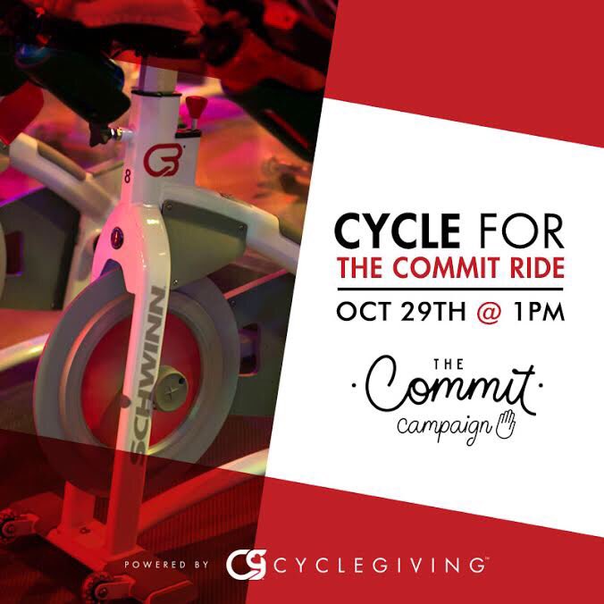 CommitCampaign's tweet photo. Join us at @CB_Scottsdale for a ride benefiting The Commit Campaign! Sat, 1pm, $20. Register to save your spot https://t.co/IQtUTvTDPw https://t.co/bJxrdhSVCE