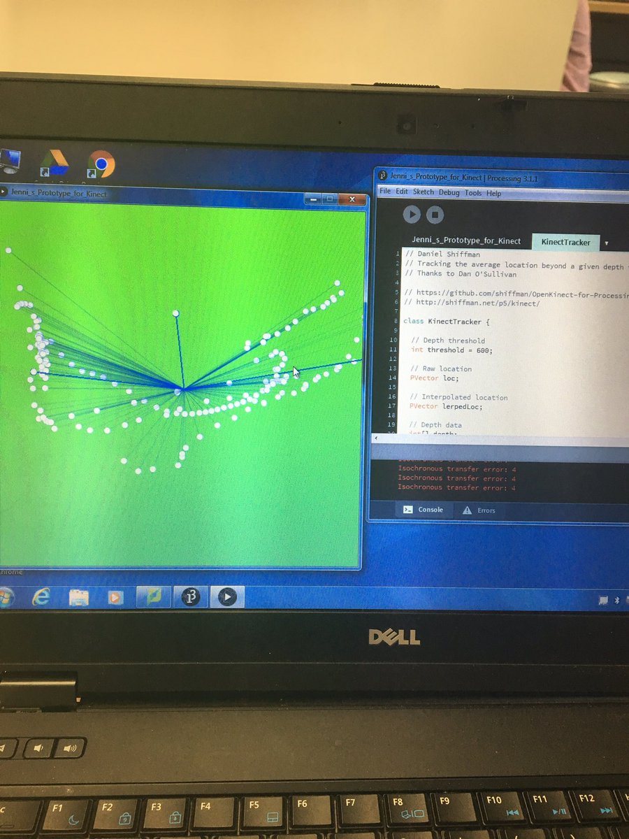 jbarr2017's tweet photo. A moment of #strength is being able to use your code for Kinect. #EngineeringHTHCV https://t.co/PVMkn7acZt