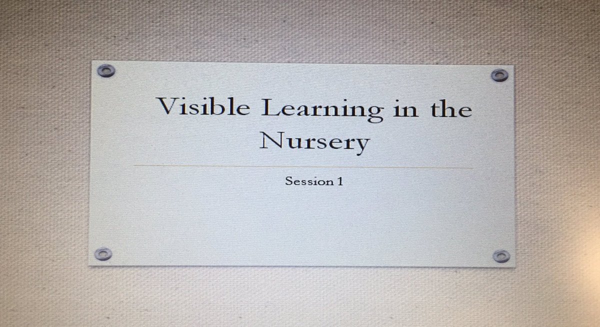 The Nursery Team had a productive meeting today about making learning visible in the Nursery #dedicatedpractitioners #vlmidlothian