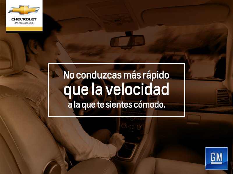 AmericasMotors's tweet photo. Siempre maneja con precaución. https://t.co/IS3vAX4mX2