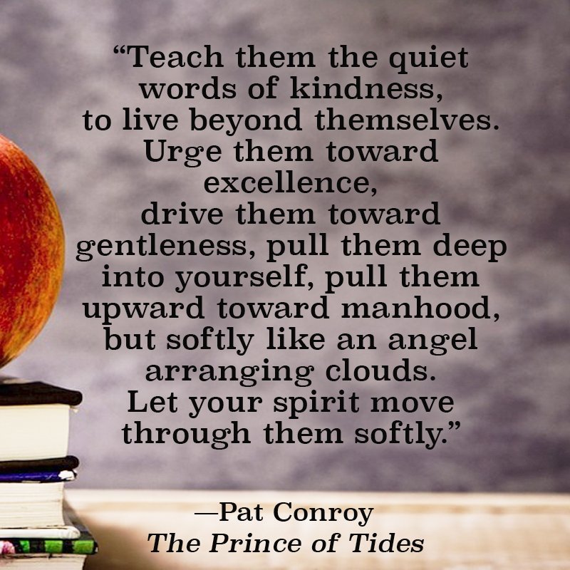 OpenRoadMedia's tweet photo. From 'The Prince of Tides'
#PatConroyDay #LongQuote

https://t.co/5Qzh1JcRN1 https://t.co/7bQ9Z8T1Cj