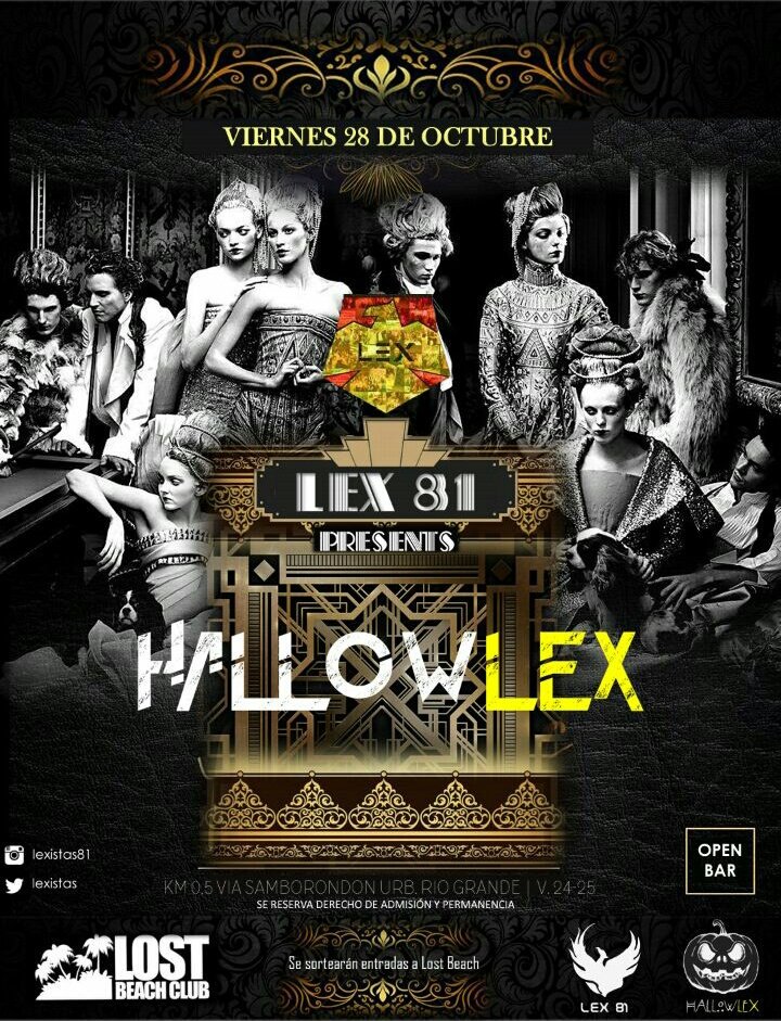 Lexistas_81's tweet photo. Te esperamos este viernes en Río Grande, a farrear como SOLO LEX SABE!!
#HallowLex #LexLexVivaLex https://t.co/mqBY4mwghI