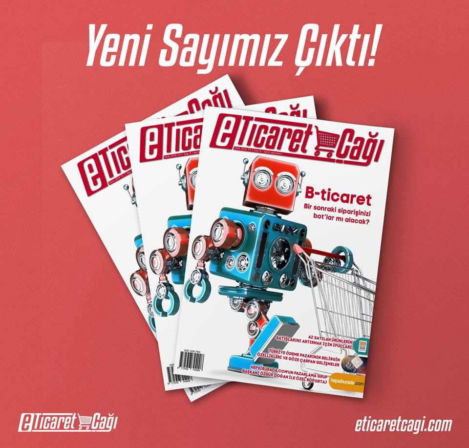 NetizenAgency's tweet photo. #Türkiye'de e-ticaret sektörünü büyütmeyi hedefleyen E-ticaret Çağı Ekim sayısı sizlerle ☺

#Netizen #EticaretÇağı #eticaret #dergi #ekim https://t.co/Rw527IqMUb