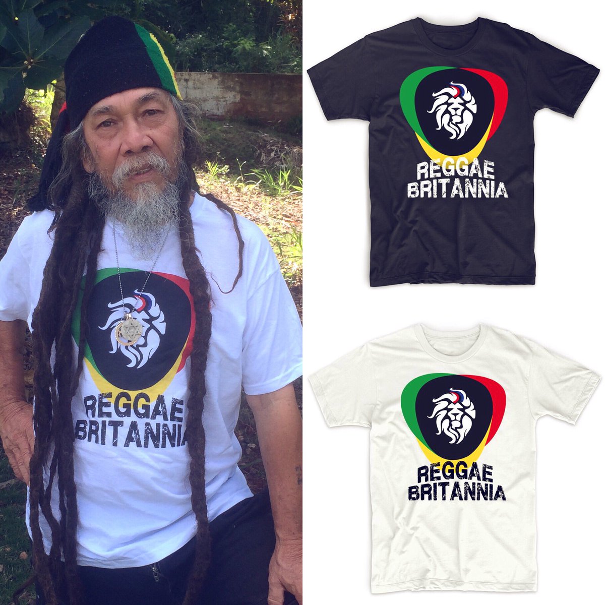 ReggaeBrit's tweet photo. Reggae Britannia T - Shirt NOW ON SELL💥 Get Yours by visiting https://t.co/8w6VucqWck #tshirt #tshirts #rastatshirt #rasta #UK @Ikongreggae https://t.co/JdPlM2azJv