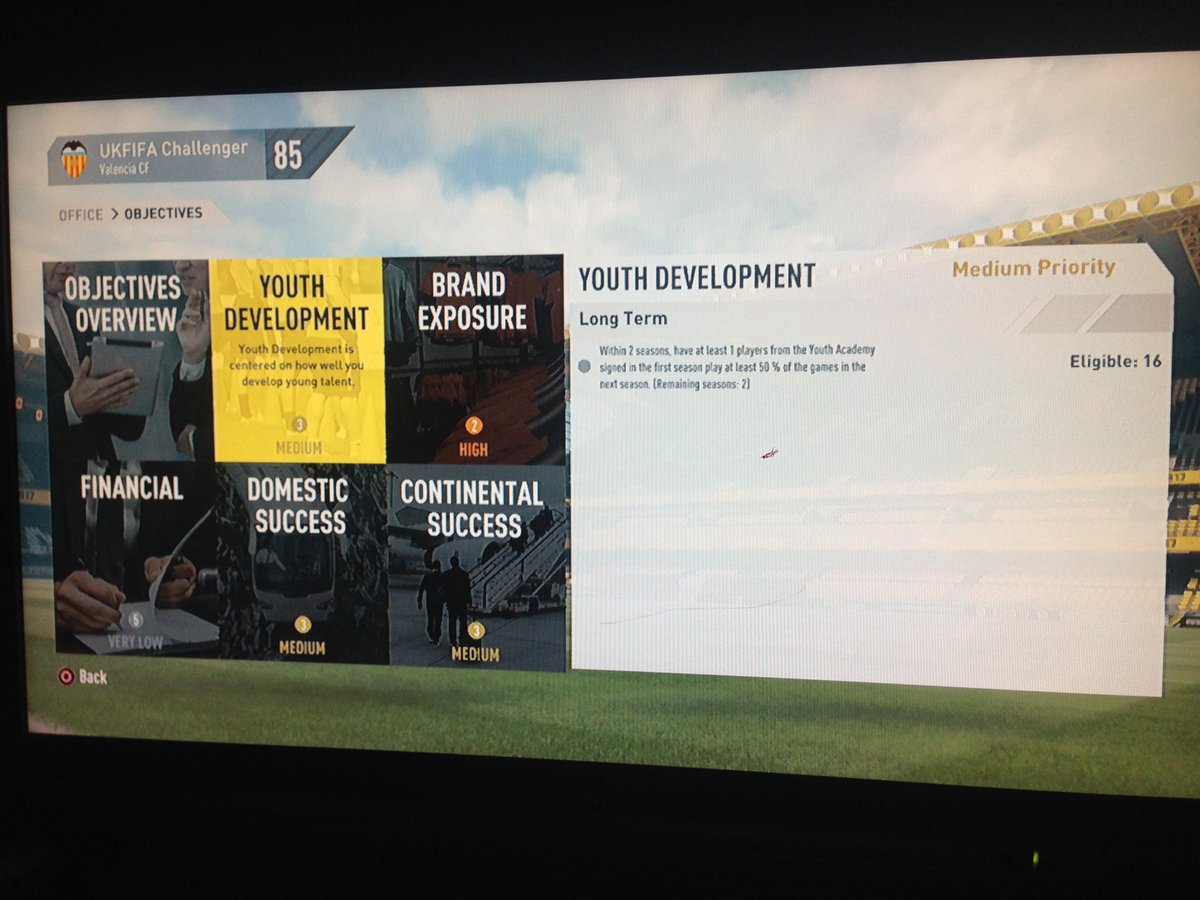UKfifachallenge's tweet photo. Vivifying Valencia - Objectives Review #FIFA17 #fifachallenges https://t.co/qsZeMkHenT