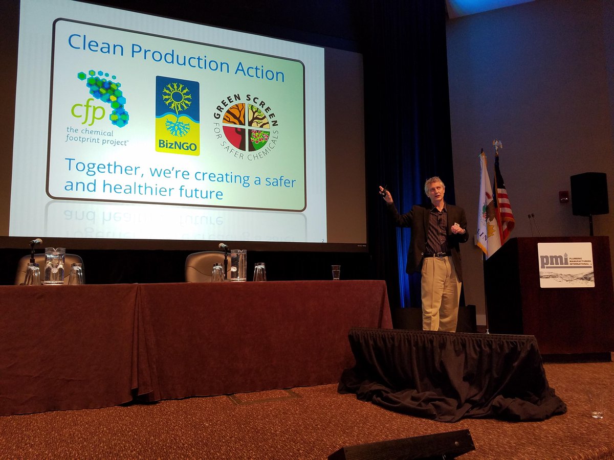 PnMmag's tweet photo. Mark Rossi talks about Clean Production Action: Green Chemistry & Plumbing Products. @SafePlumbing #PMI2016 @BizNGO #ChemicalFootprint https://t.co/8m4DM4Zrh3