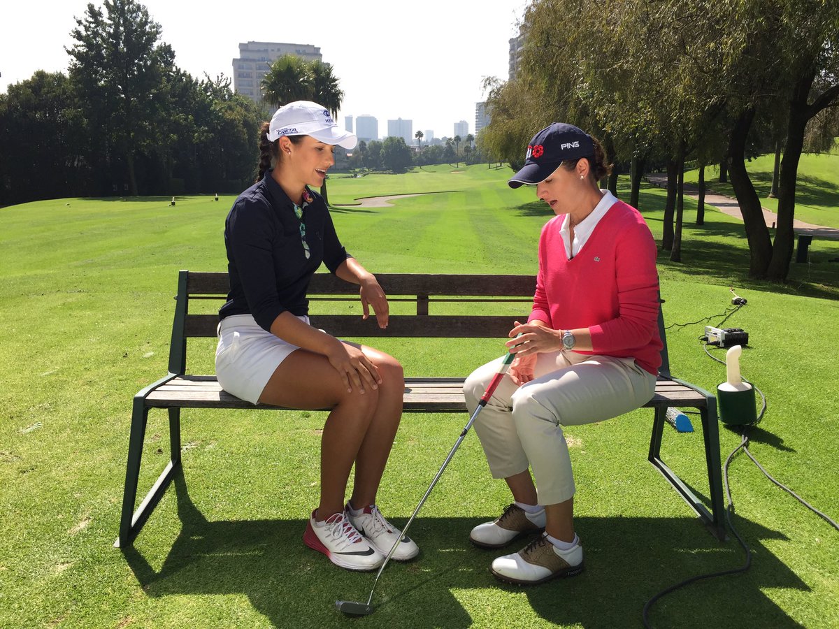 Grabando mi próximo programa <a href="/ViveelGolfCNN/">Vive el Golf</a> con mi invitada especial <a href="/reginaplasencia/">Regina Plasencia</a> no se lo pierdan!