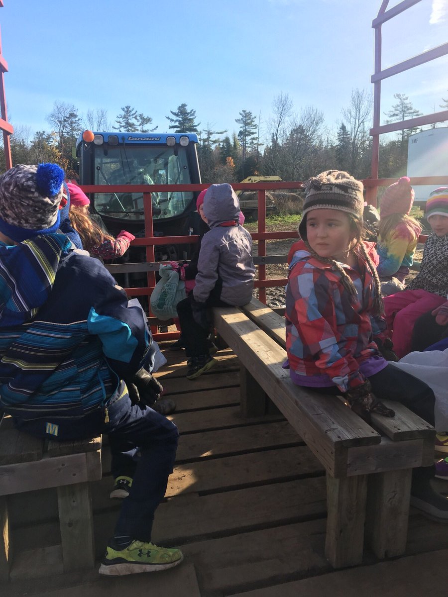WarminsterES's tweet photo. @WarminsterES students are outside today @YMCAGP, at Hewitt's Farm and for DPA!#scdsbOutside https://t.co/C8yh4LYfHU