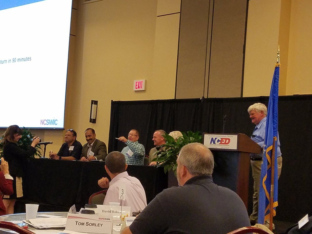 First MOU signed between State of Wyoming, #OEC, Dept of Interior for spectrum sharing #SAFECOM #NCSWIC