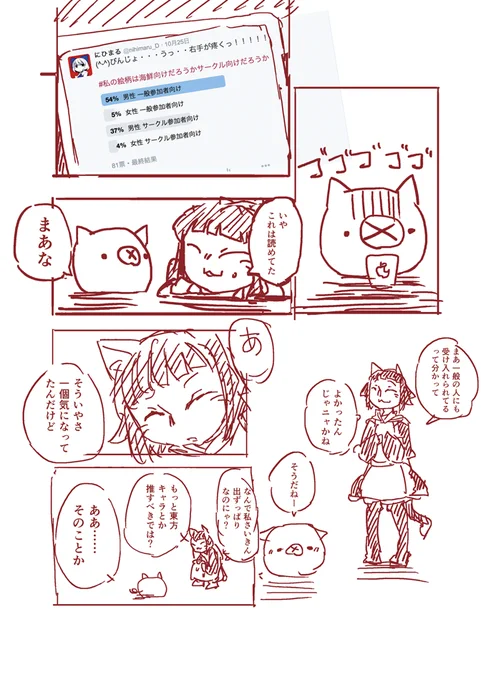 投票ありがとう漫画 