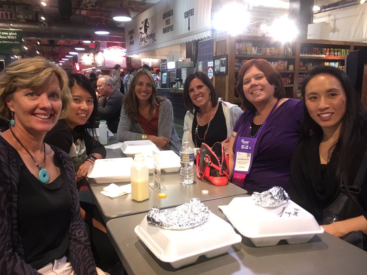 lauramccarter's tweet image. Reconnecting with old friends and marking new ones at #we16