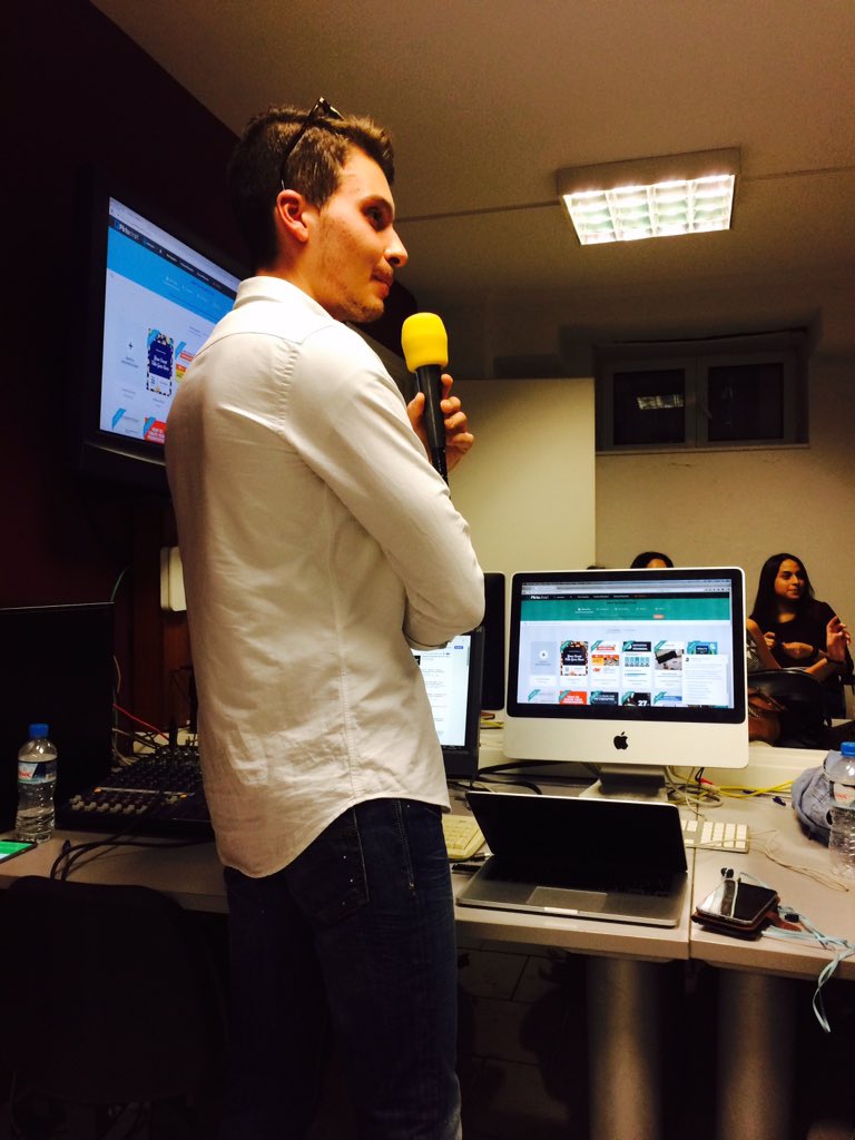 tsakarestou's tweet photo. Digital storytelling through info graphics  workshop  #piktochart w/ @vasplgs #ADandPRLAB digital expert student #P2P #StudentLeaders https://t.co/gETUpBfRrD