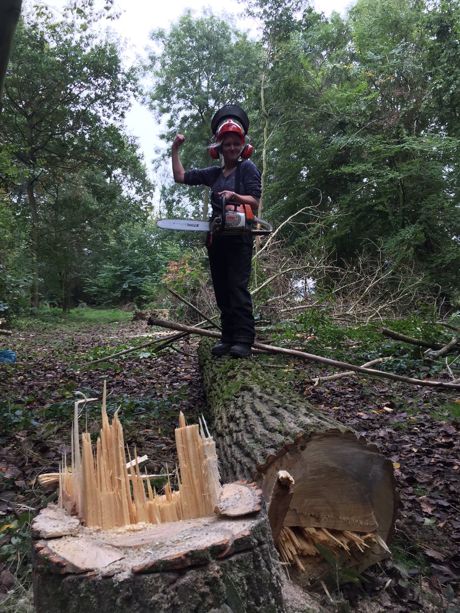 ERCTIps's tweet photo. Chainsaw Course Day 3 ✅ #impressiveteam #girlsinthewood @hillholtwood @ApisInfo @PlunkettFoundat @localwoodswork @NBNforestschool https://t.co/g1lYFrrnsa
