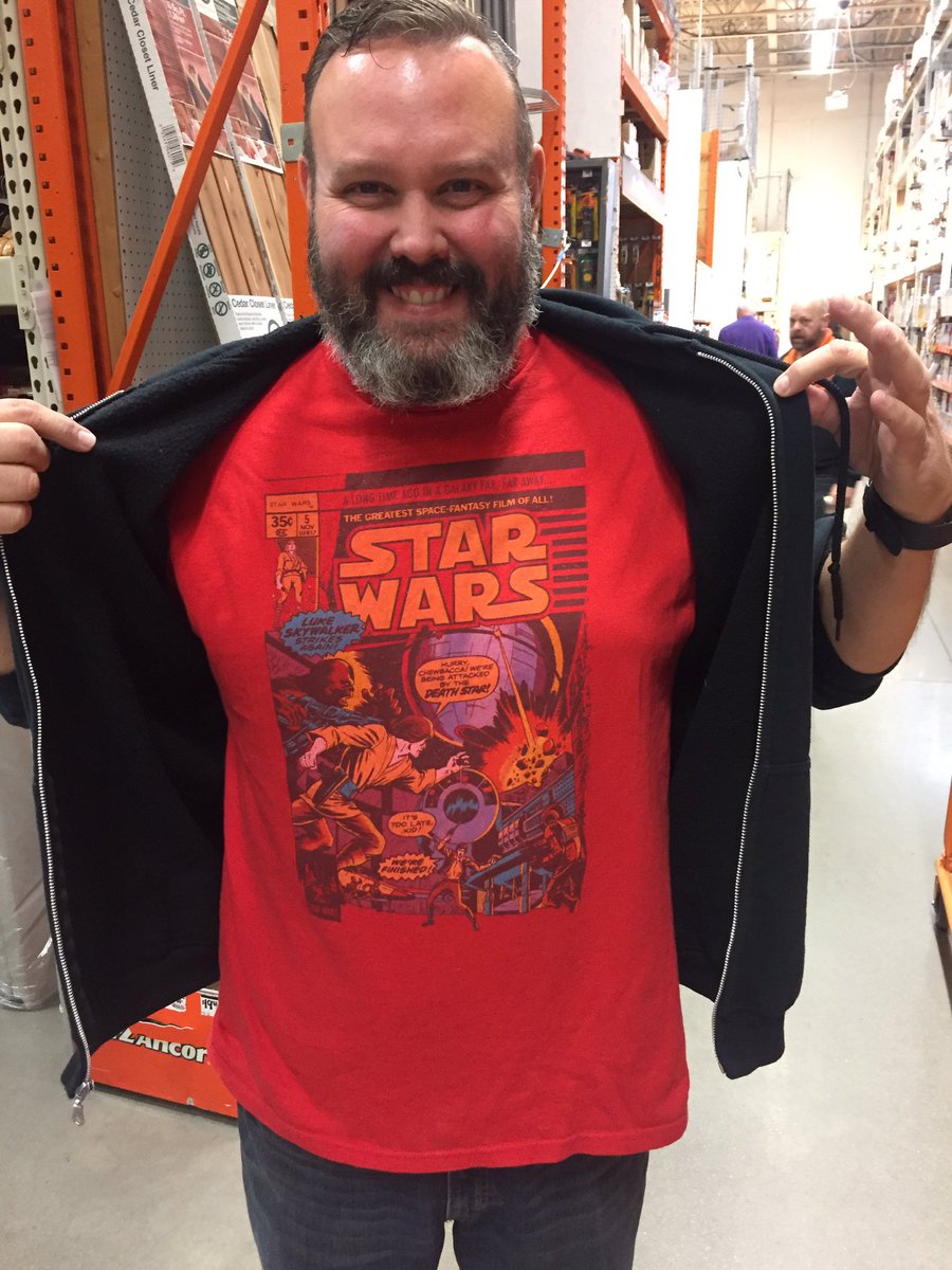 BShamow's tweet photo. May the force be with you !! "Star Wars Wednesday " 2016 Spirit Week continues @hd_2727 !!  @JuanitaQ1 @XKerrigan https://t.co/icOhE6JLln