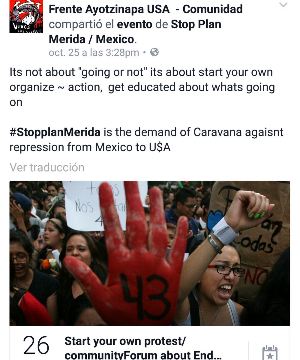 Yosoy132Chitown's tweet image. @puzzleshifter told once " Start your own action against #PlanMerida" ❗❗  forums, protests #Ayotzinapa25meses