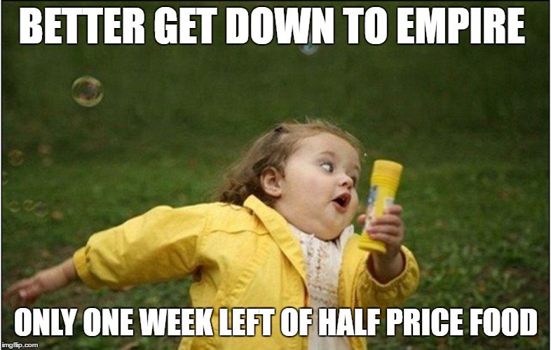 empiredubshack's tweet photo. Only one week left of our half price food launch offer @empirelpool !! #food #empire #Liverpool https://t.co/XknQpdePgm