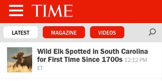 joshgrant's tweet photo. Wow @TIME I don't know what is more amazing that a wild elk was spotted or that the elk was actually a moose. https://t.co/CgcweIwZD3