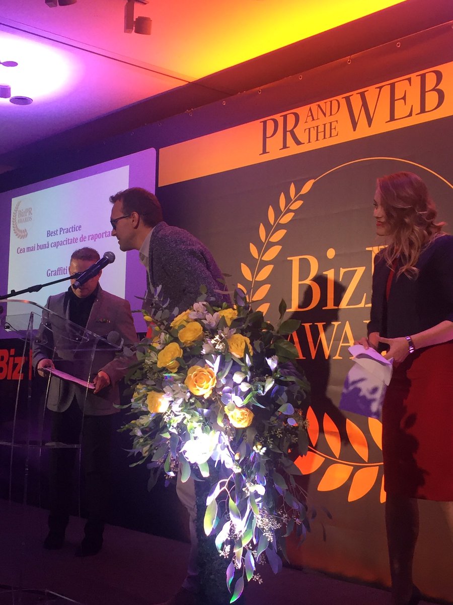 Huge congrats to our Romanian partners at #GrafittiPR for winning a #bizPRaward 👏🏻 #zagON <a href="/KetchumPR/">Ketchum</a>