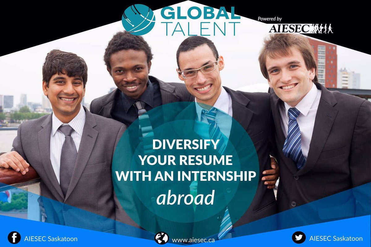 AIESECSaskatoon's tweet photo. Sign up at AIESEC.ca #AIESEC https://t.co/YARbpo84Um