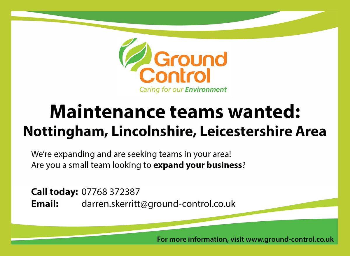 GroundControlGC's tweet image. Want to expand your business? We're expanding &amp;amp; we need you. Call our CM Darren to find out more about joining us. #NewTeams #CareersWithGC