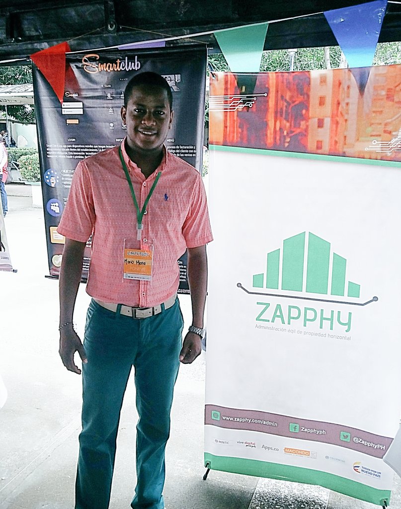 Mario_Andres56's tweet photo. #emprendiemiento @ZapphyPH presente en @LIMAVFEST 2016 tercera versión del Festival, excelente! https://t.co/GoQ52p698l