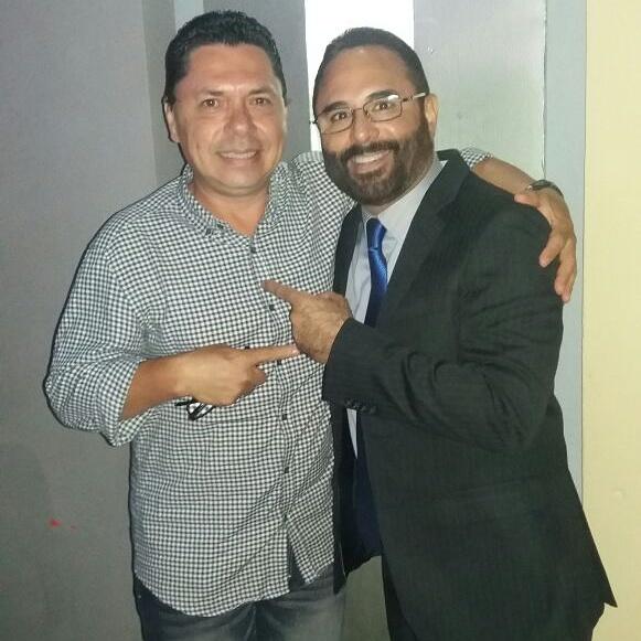 Con mi amigo Roberto Delgado!