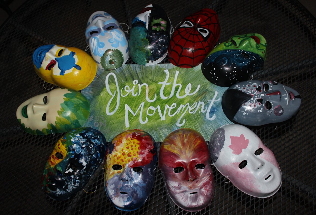 Thank you to everyone who joined us for a night of therapeutic painting!  Together we are making a difference #NAMI #NAMIOnCampus  #txst