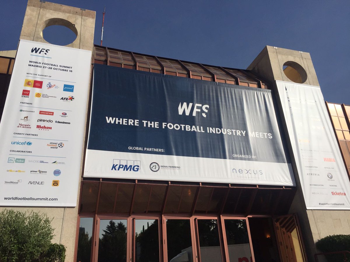 WFSummit's tweet photo. We are ready for #WorldFootballSummit Hope to see you tomorrow / Ya estamos preparados para #WFS16 Nos vemos mañana. https://t.co/sVZjarnx8D