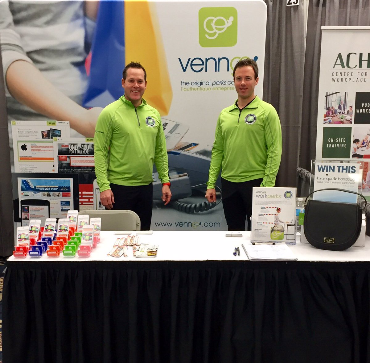 venngo's tweet photo. Brad and Brian, back at it again at #HRMAMConference in Winnipeg! https://t.co/uli0sW9D2w
