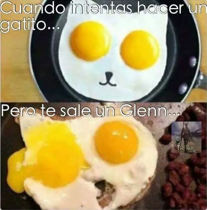 No sean así con Glenn JAJAJAJAJJAJAJAJAJAJAJAJAJJAJAJAJA PERDÓN PERO ME PUDO #TheWalkingDead