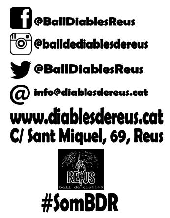 Seguiu-nos!
A més a més <a href="/lacabradereus/">la cabra de reus</a> i <a href="/DracReus/">Drac de Reus</a> #SomBDR