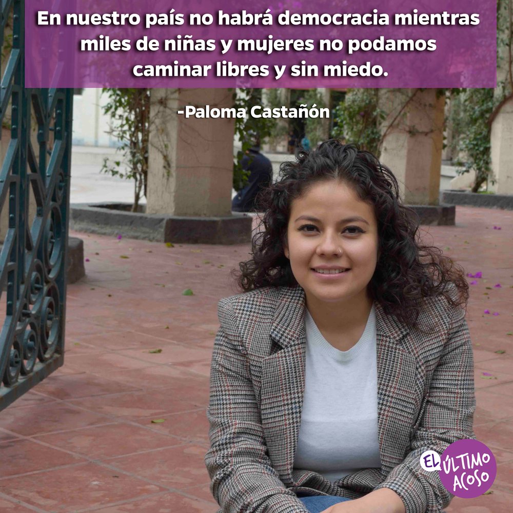 elultimoacoso's tweet photo. El Acoso Sexual Callejero no puede seguir siendo parte de nuestra cultura. ¡Para erradicarlo proponemos la iniciativa #RespetoCallejero! https://t.co/c1XBjsPqad