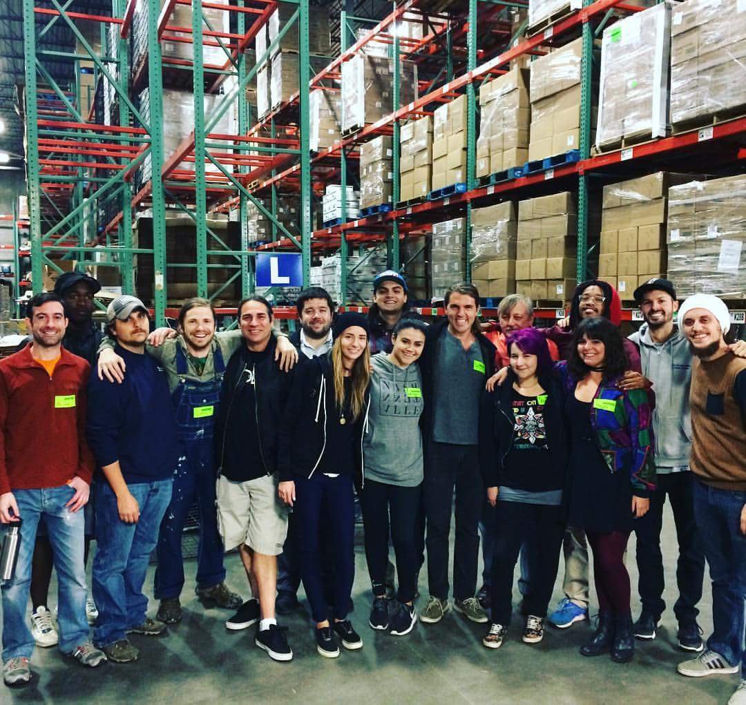 5,600lbs of food sorted <a href="/2harvestmidtn/">Second Harvest Food Bank of Middle Tennessee</a> yesterday! Thanks to #RootsCrew for giving a little time &amp; energy! 11/4 Give Thanks <a href="/12th_and_Porter/">12th & Porter</a>