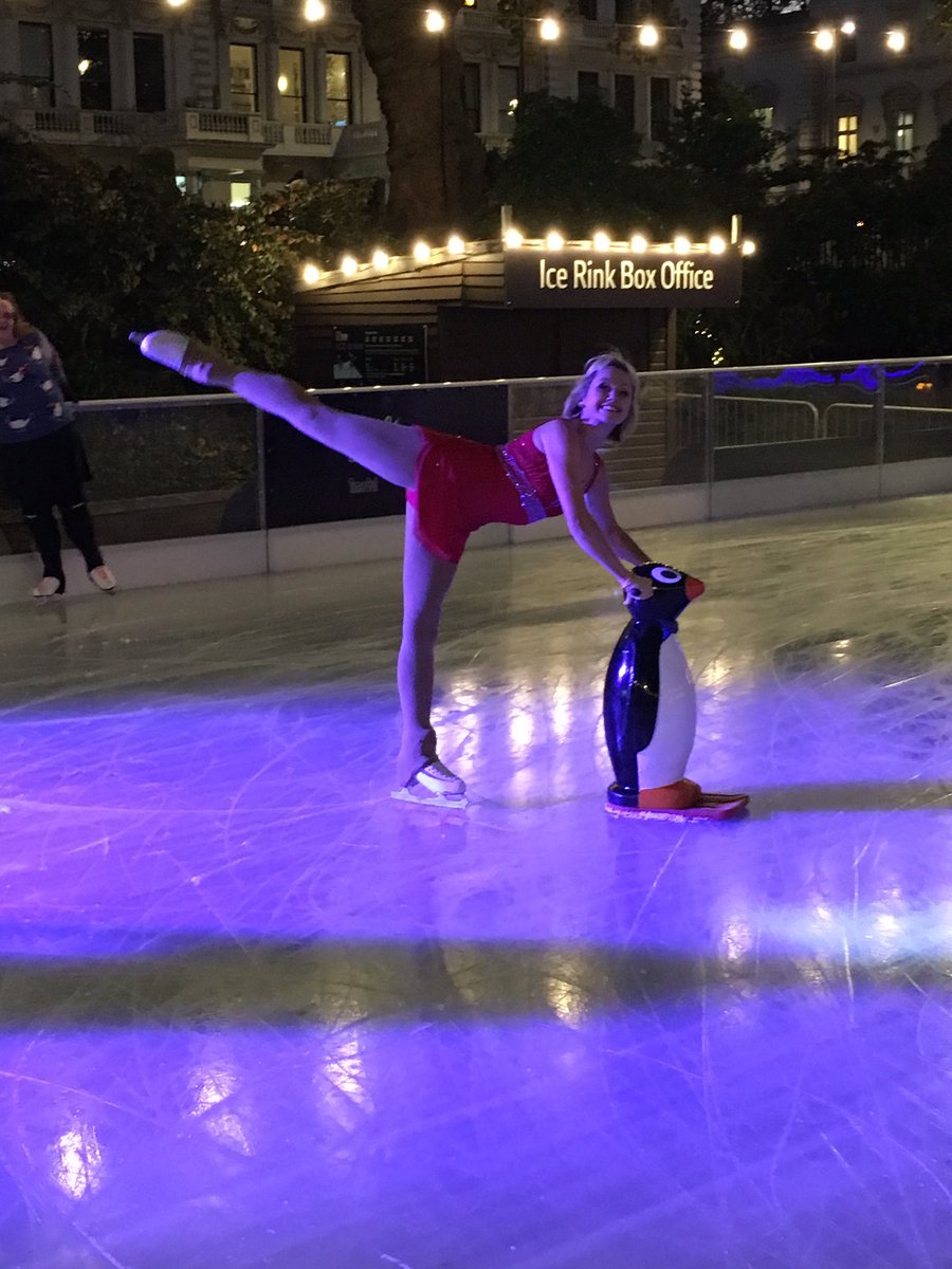 We are having a fab time @SwarovskiUK <a href="/NHM_London/">Natural History Museum</a> ice rink launch! #swarovski #iceskating