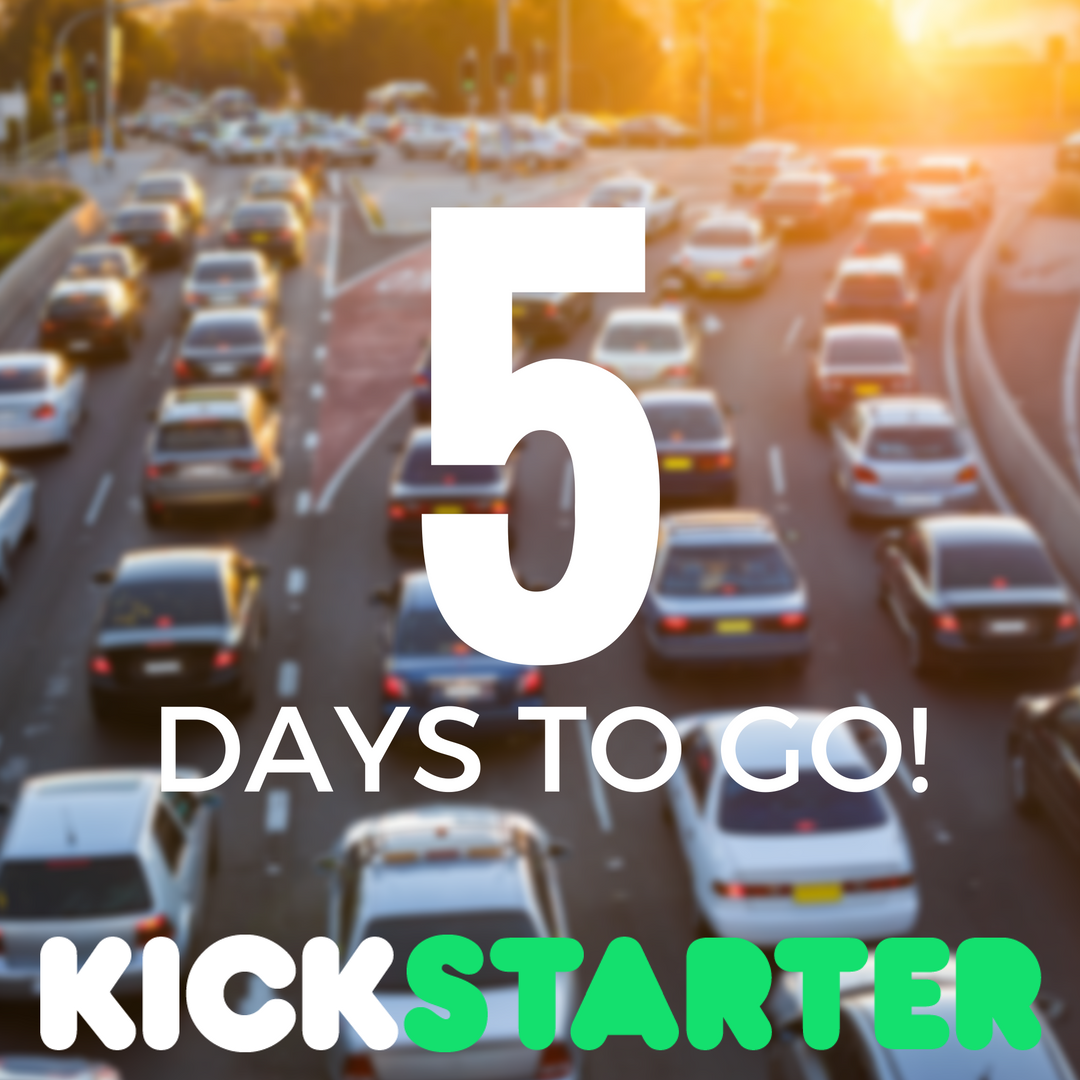 rememberincar's tweet photo. Now we're down to one hand! Five days to launch! #remember #thoughts #driving https://t.co/q7t0cR9VR5 https://t.co/V9gP80oYsX