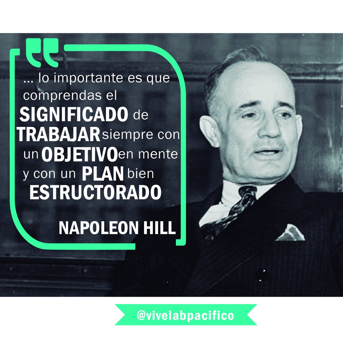 “Ten en mente que tu propósito y tu plan para lograrlo puede ser modificado de vez en cuando..."