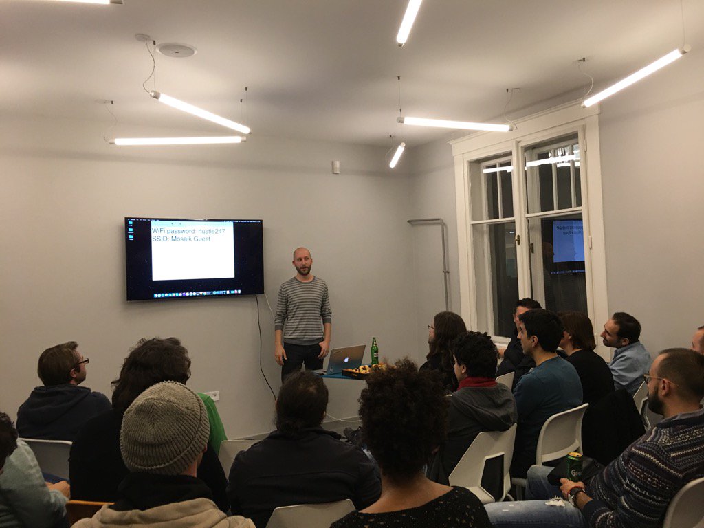 michaellnorth's tweet photo. The night before @EmberFest. #emberjs https://t.co/fEi1lFNaJR