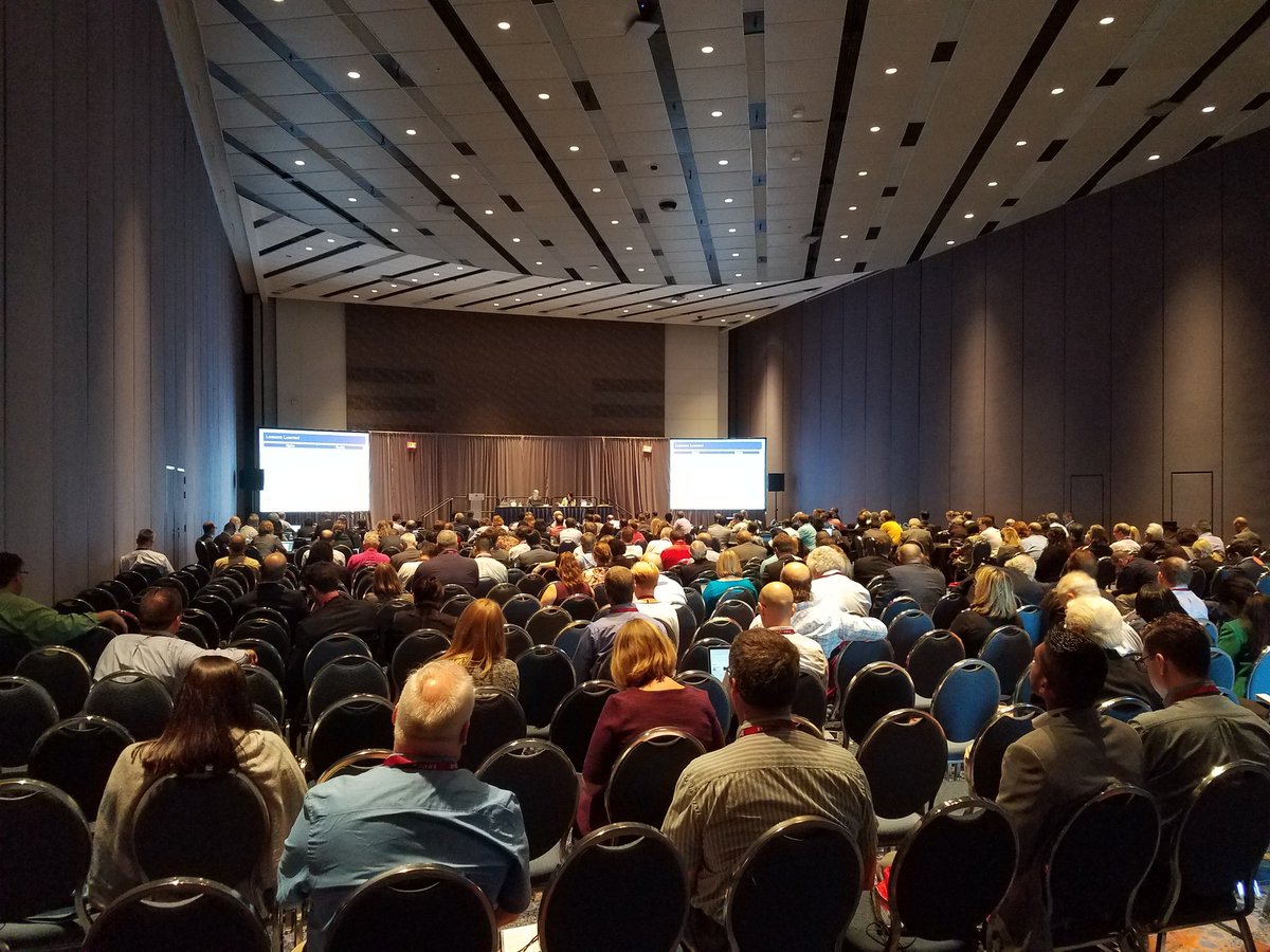 A full house for student success with analytics with Cristi Ford at #edu16