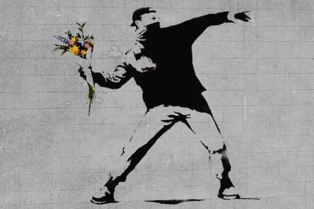 yazikix's tweet photo. East London Art Space! The '#Banksy Bunker' Opens At The Hang-Up Gallery https://t.co/oQ0hOd5Wq9 #stupidDOPE https://t.co/0BxUqknJW4