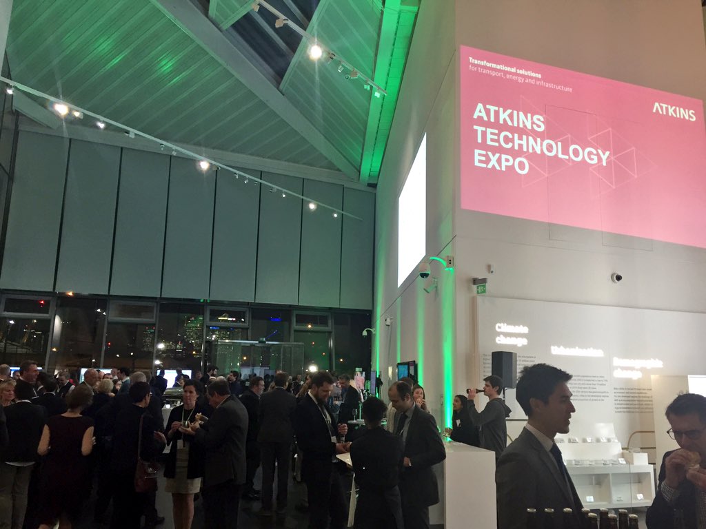 J_L_Archer's tweet photo. Great evening at the #AtkinsFellows Tech Expo tonight #wellbriefing @PhilipWatson15 @Paradise81_C https://t.co/9E4BqhdylJ