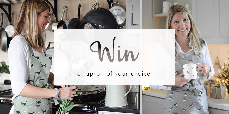 To celebrate the #GBBOFinal we're giving away a Sophie Allport apron of your choice! Retweet, like and follow to enter #Competition #Win