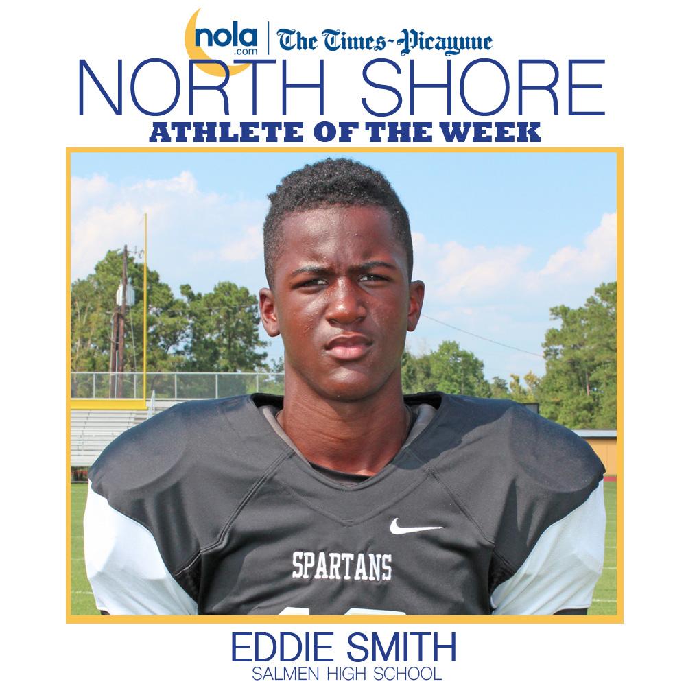 Salmen's Eddie Smith named North Shore Athlete of the Week (Oct. 20-22) trib.al/q1wf9oU #nolaprep