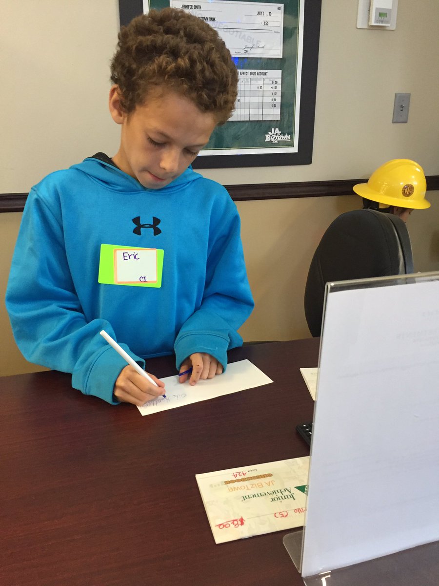 rockytopteacher's tweet photo. Some more great moments of FMES 5th grade at JA BizTown! #impactlocalreachglobal @SuzanneWampler https://t.co/K3qyGwDYkZ