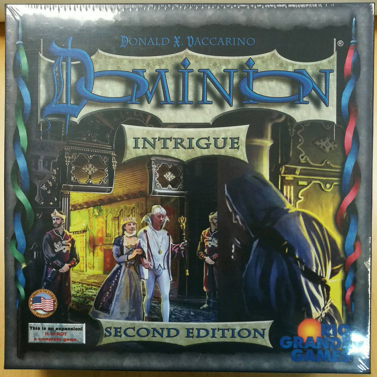 For all you Dominion fans, the 2nd editions of the base game and intrigue arrived today 
ow.ly/ruTY305ytvL